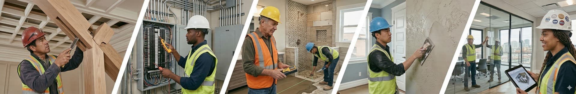 East Ridge Construction team at work