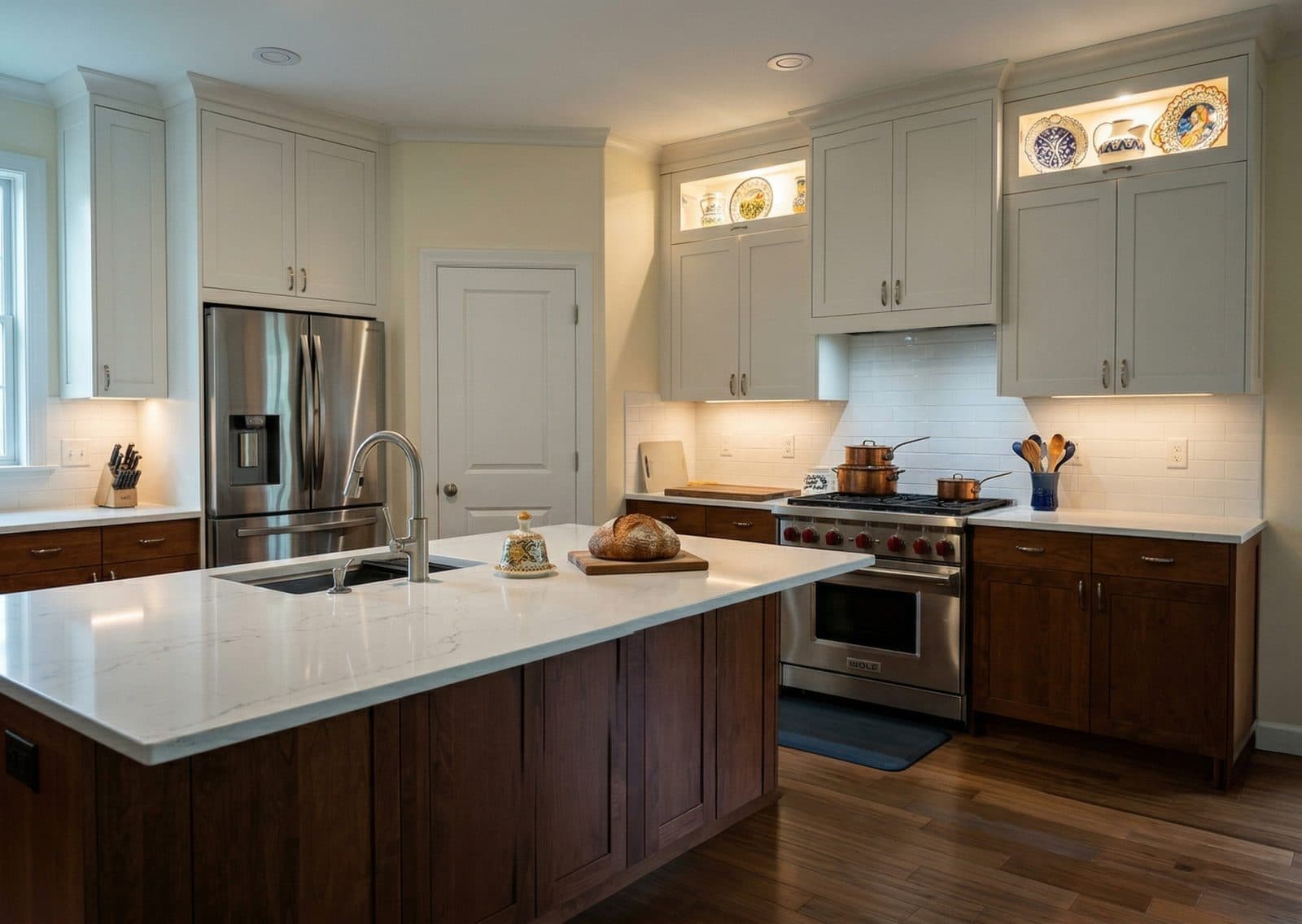 Kitchen designed and built by East Ridge
